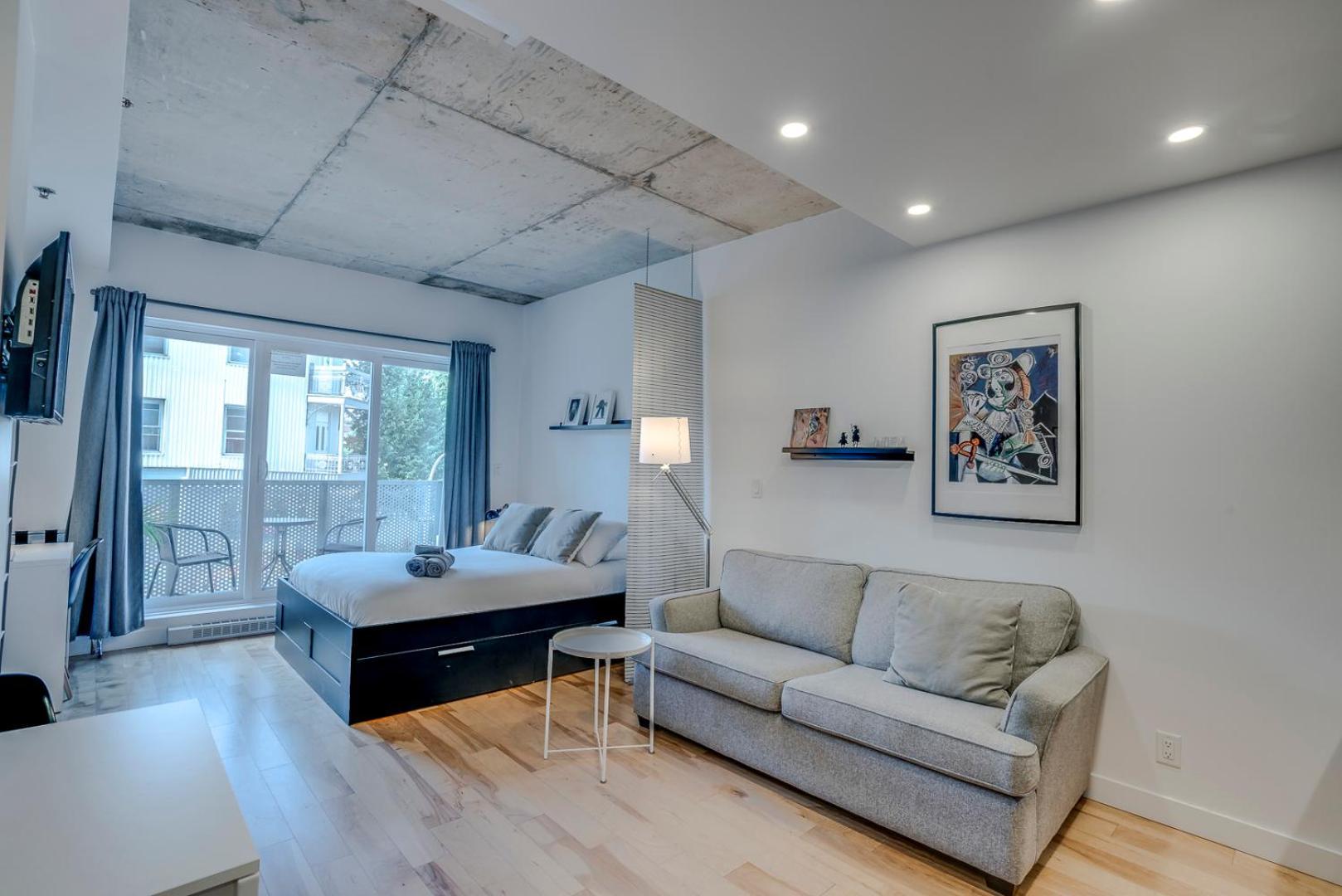 Le Studio Picasso "Parking Inclus" Québec Exteriör bild