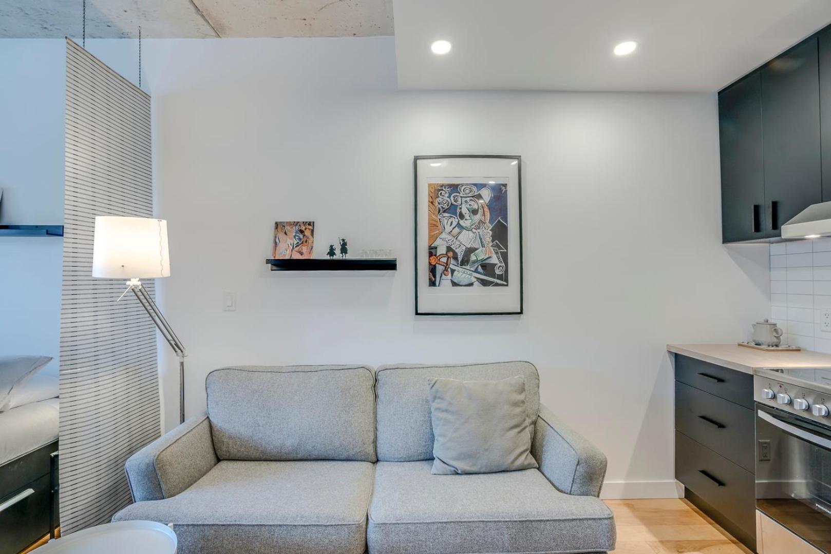 Le Studio Picasso "Parking Inclus" Québec Exteriör bild